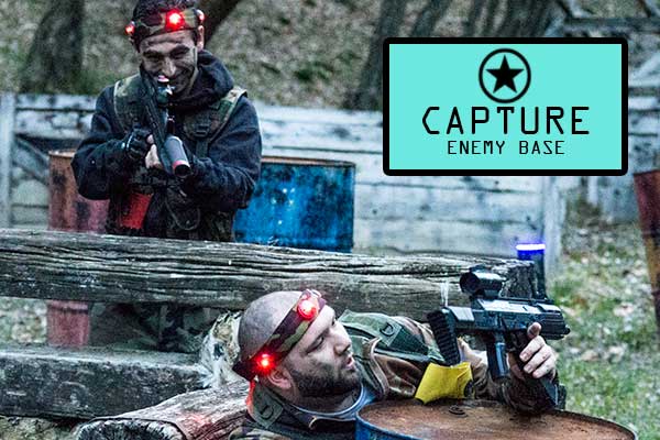 Šervudska šuma Laser tag igre Capture enemy base