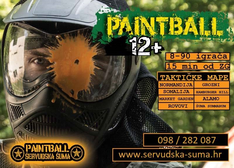 Paintball za klince 12+ - Šervudska šuma