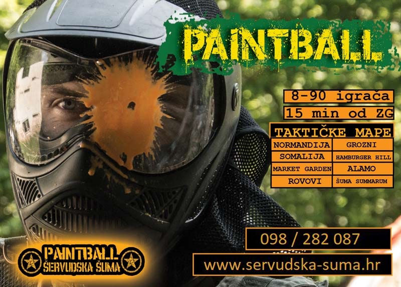 Paintball kalibar 68 - Šervudska šuma