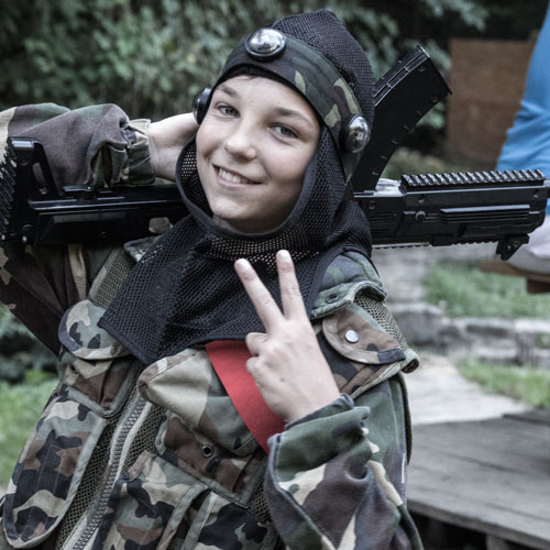 Tactical laser tag 12+ Rođendan - Šervudska šuma