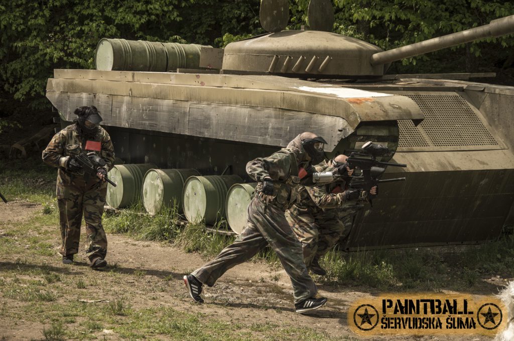 Team building, paintball - Šervudska šuma